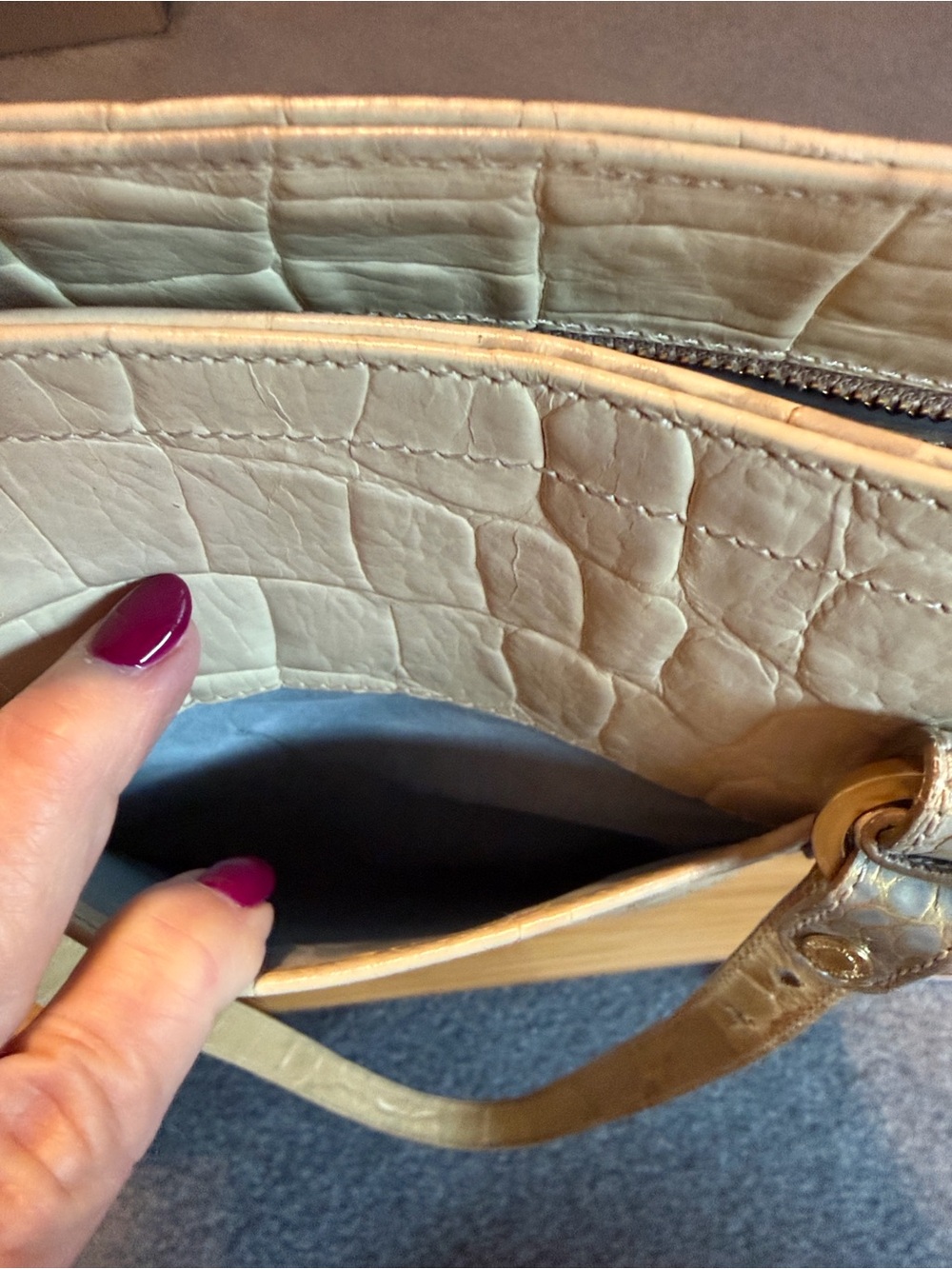 Brahmin bag Vintage bucket bag, Crossbody - Picture 7 of 10